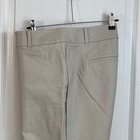 Ann Taylor Taupe Straight Leg Trousers 12 - Picture 6 of 9
